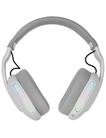 Auriculares Gaming Inalámbricos con Micrófono Mars Gaming MHWPRO/ Jack 3.5/ Bluetooth/ Blancos