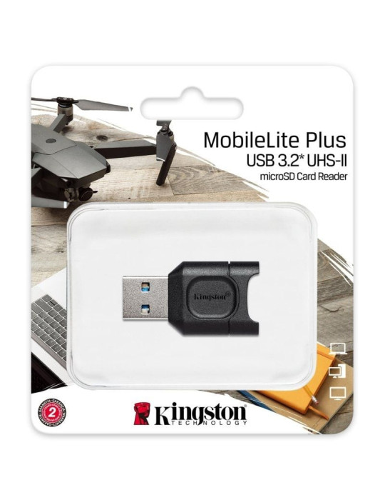 Lector de Tarjetas Externo Kingston MobileLite Plus MicroSD/ USB 3.2