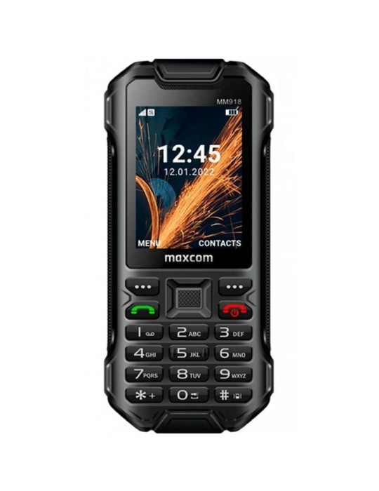 Teléfono Móvil Rugerizado Maxcom Strong MM918 4G VoLTE/ Negro