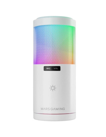 Micrófono Mars Gaming MMIC-SC / USB 2.0/ Blanco
