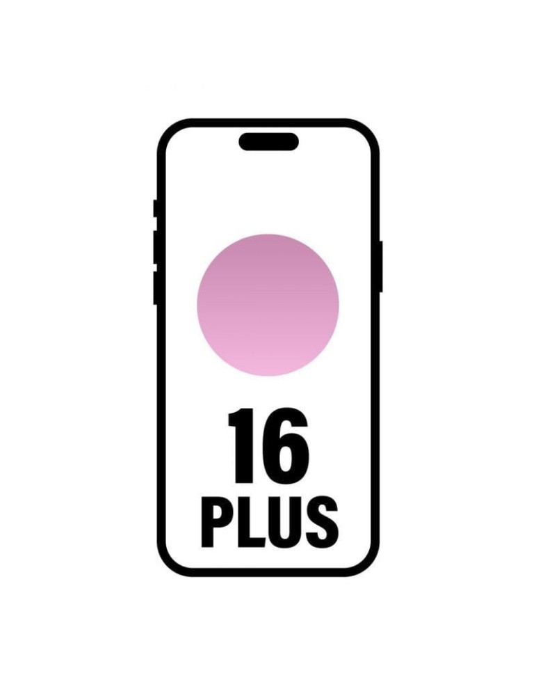 Smartphone Apple iPhone 16 Plus 256GB/ 6.7"/ 5G/ Rosa