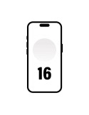 Smartphone Apple iPhone 16 128GB/ 6.1"/ 5G/ Blanco