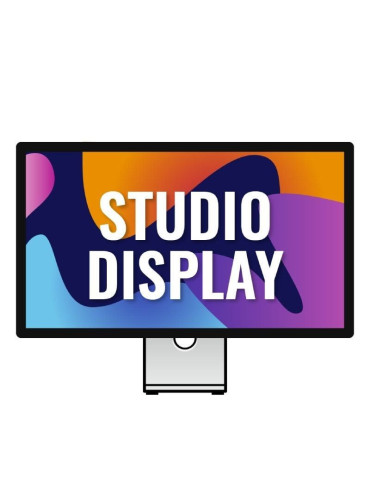 Apple Studio Display 27"/ Cristal Estandar/ Soporte con Inclinación Ajustable 2025