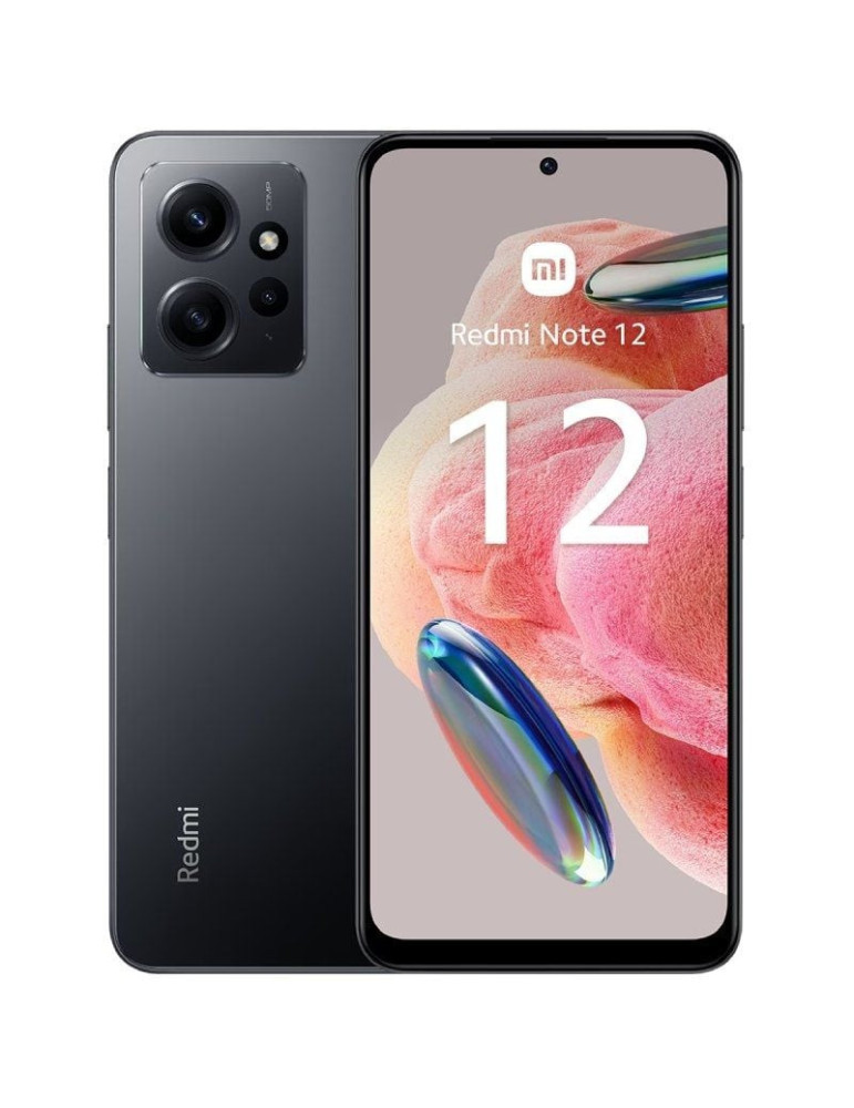 Smartphone Xiaomi Redmi Note 12 4GB/ 128GB/ 6.67"/ Gris Onyx