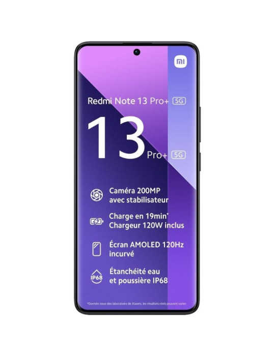 Smartphone Xiaomi Redmi Note 13 Pro+ 12GB/ 512GB/ 6.67"/ 5G/ Negro