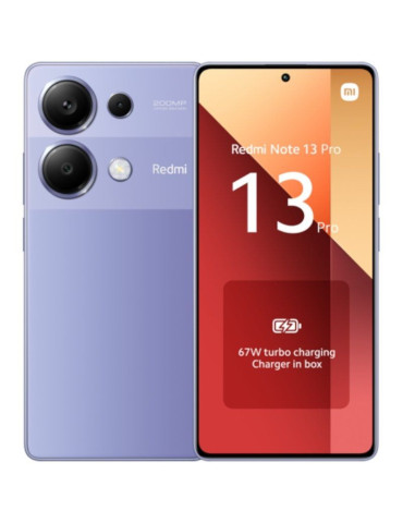 Smartphone Xiaomi Redmi Note 13 Pro NFC 8GB/ 256GB/ 6.67"/ Purpura
