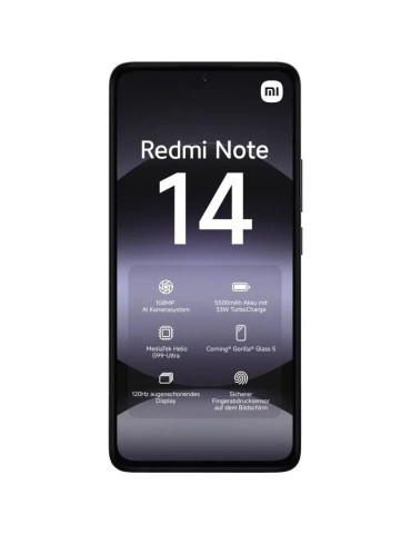 Smartphone Xiaomi Redmi Note 14 8GB/ 256GB/ 6.67"/ Negro 2