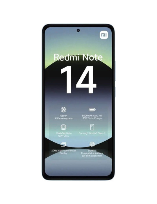 Smartphone Xiaomi Redmi Note 14 8GB/ 256GB/ 6.67"/ Azul