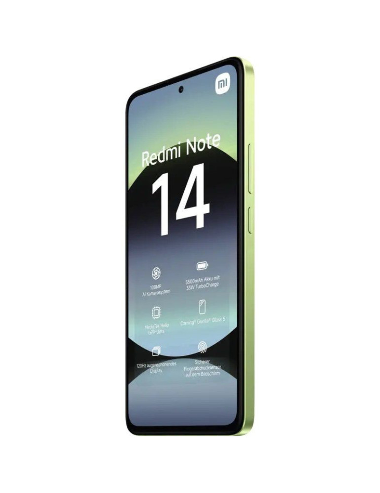 Smartphone Xiaomi Redmi Note 14 8GB/ 256GB/ 6.67"/ Verde