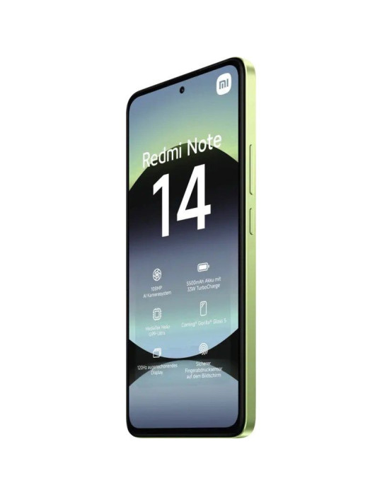 Smartphone Xiaomi Redmi Note 14 8GB/ 256GB/ 6.67"/ Verde