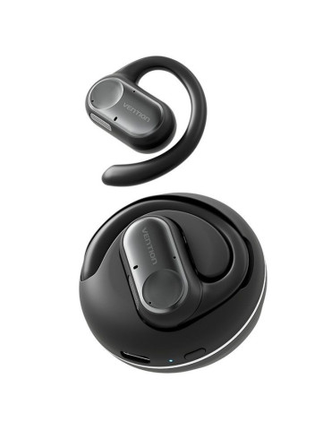 Auriculares Deportivos Bluetooth Vention Open Ear OpenBeat O11 NBPB0 con estuche de carga/ Negros