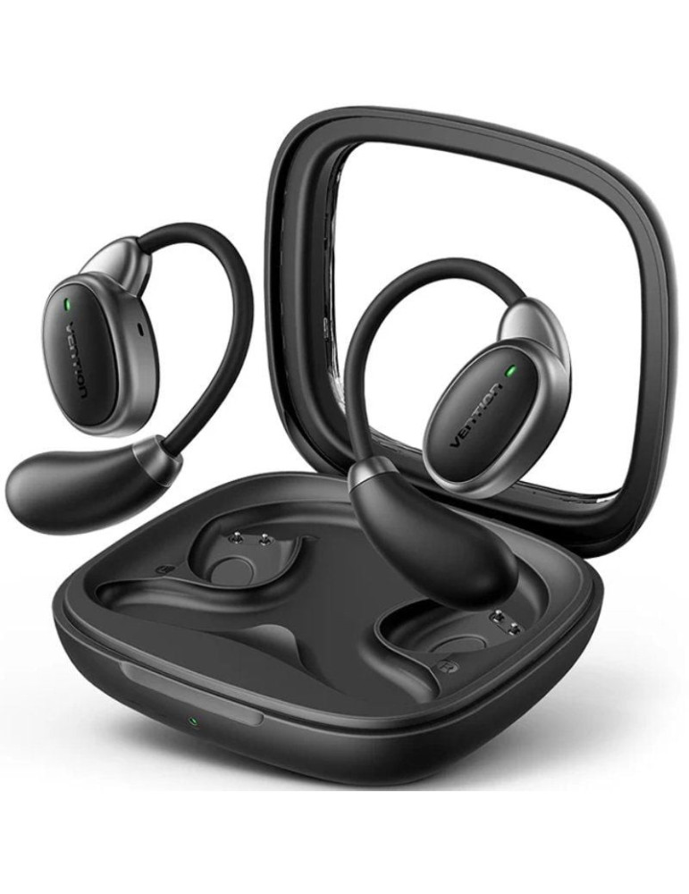 Auriculares Deportivos Bluetooth Vention Open Ear OpenBeat O15 NBTB0 con estuche de carga/ Negros