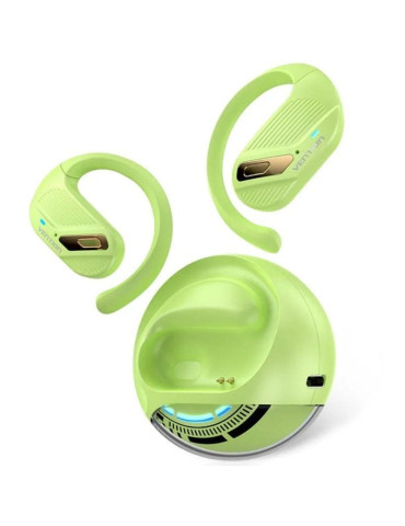 Auriculares Deportivos Bluetooth Vention Open Ear OpenBeat O12 NBUG0 con estuche de carga/ Verdes