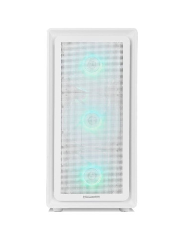 Caja Gaming Semitorre Nox Hummer AERO/ Blanco 2