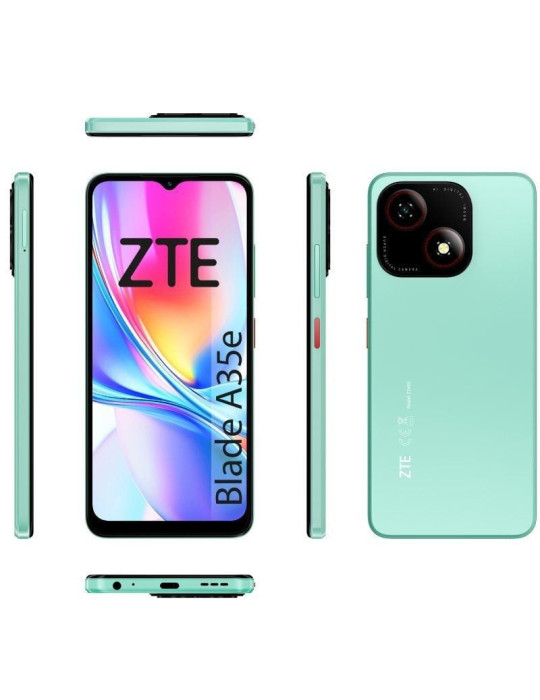Smartphone ZTE Blade A35E 2GB/ 32GB/ 6.52"/ Verde