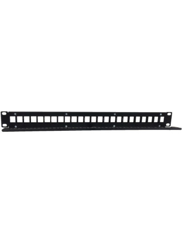 Patch Panel Phasak PA 3424/ 24 Puertos/ Cat.6/ Altura 1U/ Gestión de Cable/ Conectores RJ45 UTP No Incluidos 2
