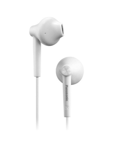 Auriculares Intrauditivos Panasonic RP-TCM55/ con Micrófono/ Jack 3.5/ Blancos 2