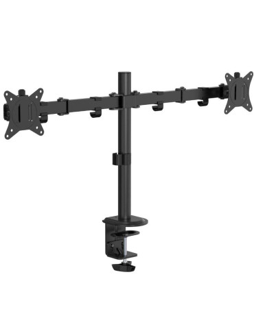 Soporte de Mesa para 2 Monitores Fonestar SMM-112BA/ Giratorio/ Inclinable/ hasta 9kg 2