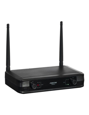 Micrófono Inalámbrico Doble Mano y Petaca UHF Fonestar SONAIR-2MP/ Incluye Receptor 2