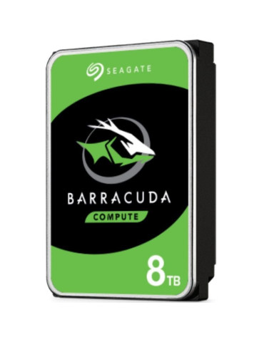 Disco Duro Seagate BarraCuda 8TB/ 3.5"/ SATA III/ 256MB