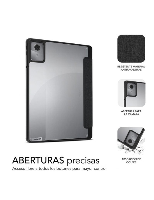 Funda Subblim Clear Shock Case CST-5SC130 para Tablet Lenovo M11 de 11"/ Negra