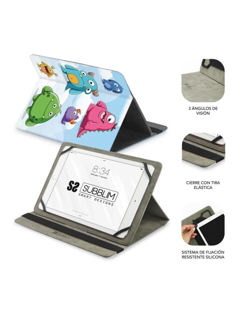 Funda Subblim Trendy Case Monsters para Tablets de 11"