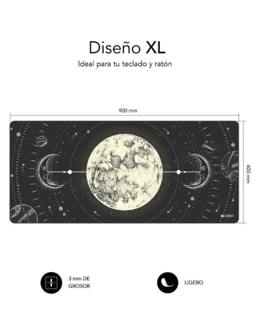 Alfombrilla Subblim SUBMP-01PUW04 Lunar XL/ 900 x 400 x 3 mm 2