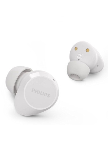 Auriculares Bluetooth Philips TAT1209 con estuche de carga/ Autonomía 6h/ Blancos 2