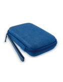 Funda para Disco Externo de 2.5" TooQ TQBC-E2503PB/ Azul Pacífico
