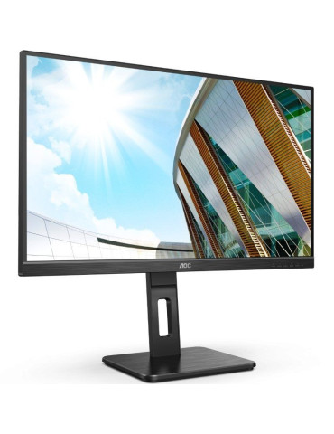 Monitor Profesional AOC U27P2CA 27"/ 4K/ Multimedia/ Regulable en altura/ Negro 2