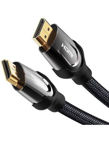 Cable HDMI 2.0 4K Vention VAA-B05-B1500/ HDMI Macho - HDMI Macho/ 15m/ Negro