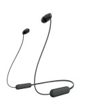 Auriculares Inalámbricos Intrauditivos Sony WI-C100/ con Micrófono/ Bluetooth/ Negros