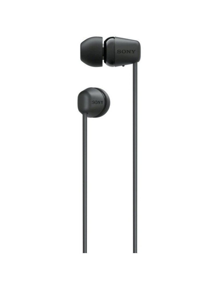 Auriculares Inalámbricos Intrauditivos Sony WI-C100/ con Micrófono/ Bluetooth/ Negros