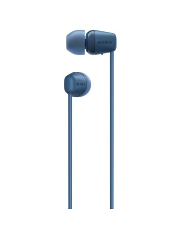 Auriculares Inalámbricos Intrauditivos Sony WI-C100/ con Micrófono/ Bluetooth/ Azules 2