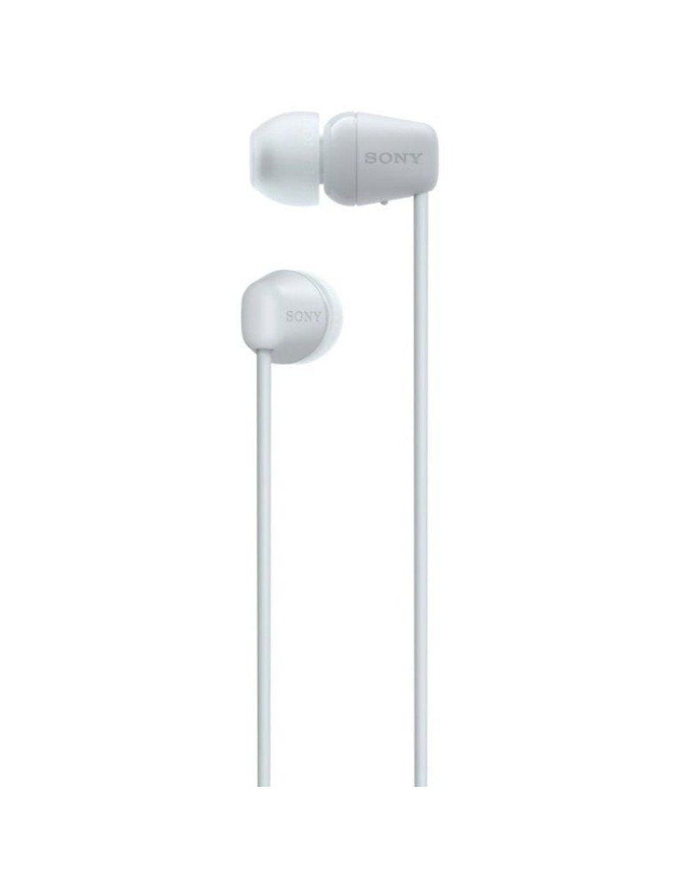 Auriculares Inalámbricos Intrauditivos Sony WI-C100/ con Micrófono/ Bluetooth/ Blancos