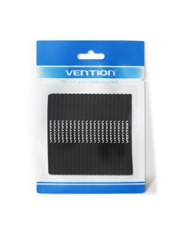 Tira Organizadora de Cables Vention ZJBB0-20/ 11cm/ Pack de 20 2