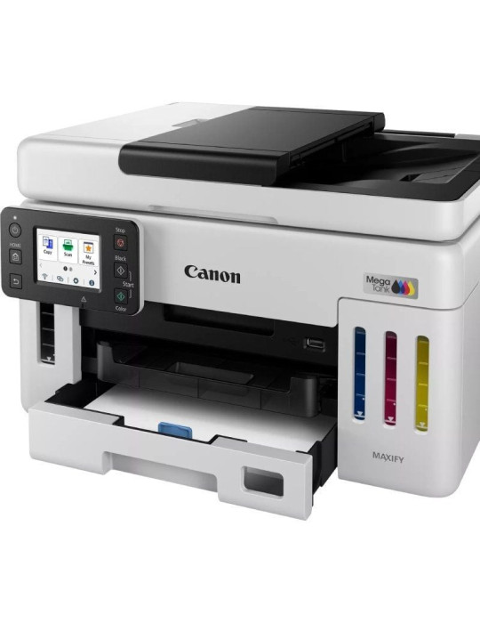 Multifunción Recargable Canon MAXIFY GX6150 MegaTank WiFi/ Dúplex/ Blanca