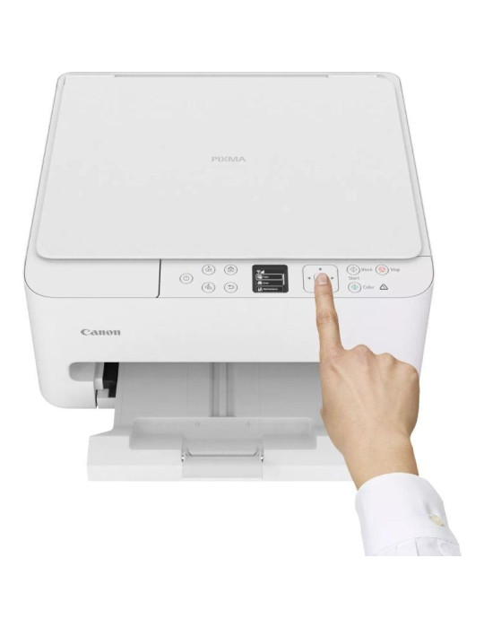 Multifunción Fotográfica Canon PIXMA TS6550i WiFi/ Dúplex/ Blanca