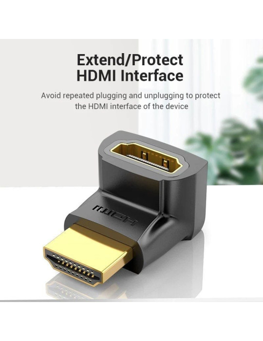 Adaptador HDMI 4K 270  Vention AINB0/ HDMI Macho - HDMI Hembra