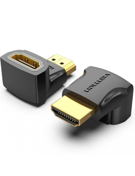 Adaptador HDMI 4K 90  Vention AIOB0/ HDMI Macho - HDMI Hembra
