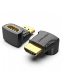 Adaptador HDMI 4K 90  Vention AIOB0-2/ HDMI Macho - HDMI Hembra/ Pack 2 Uds