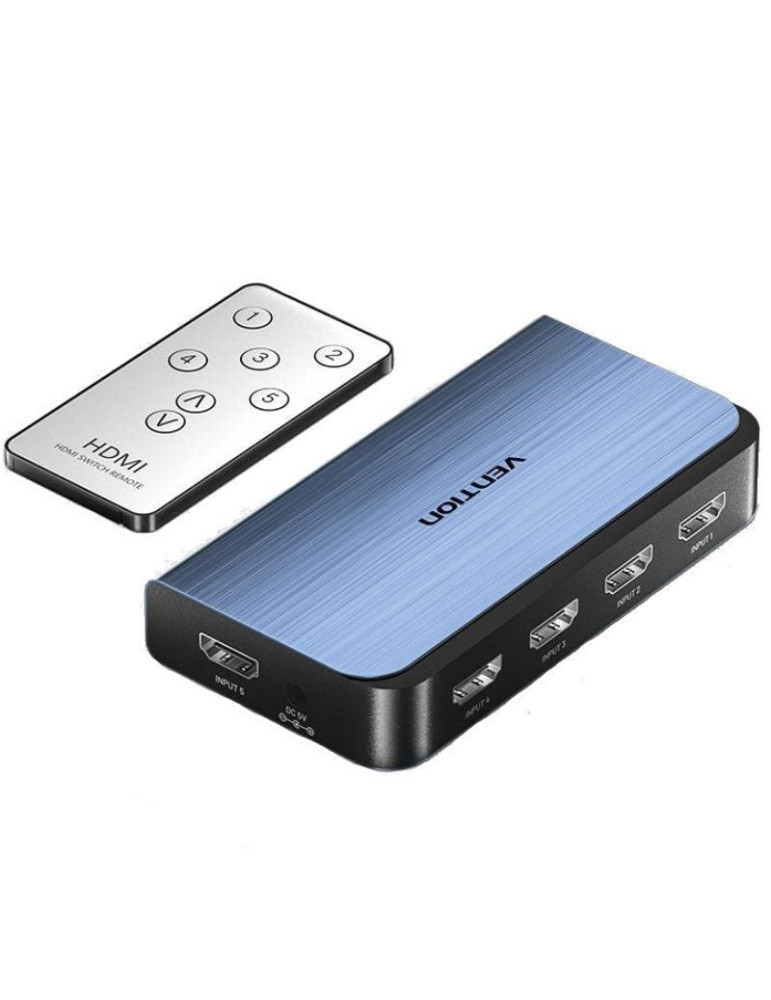 Switch Conmutador 4K HDMI 2.0 Vention AKCL0 HDMI Hembra/ 4x HDMI Hembra