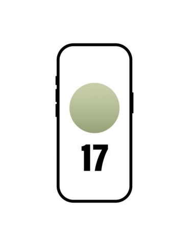 Smartphone Apple iPhone 17 256GB/ 6.3"/ 5G/ Verde salvia