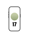 Smartphone Apple iPhone 17 256GB/ 6.3"/ 5G/ Verde salvia