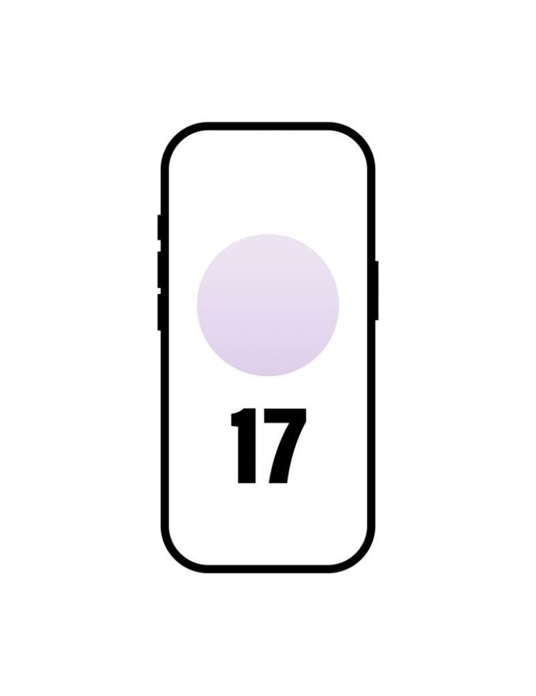 Smartphone Apple iPhone 17 512GB/ 6.3"/ 5G/ Lavanda