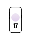 Smartphone Apple iPhone 17 512GB/ 6.3"/ 5G/ Lavanda