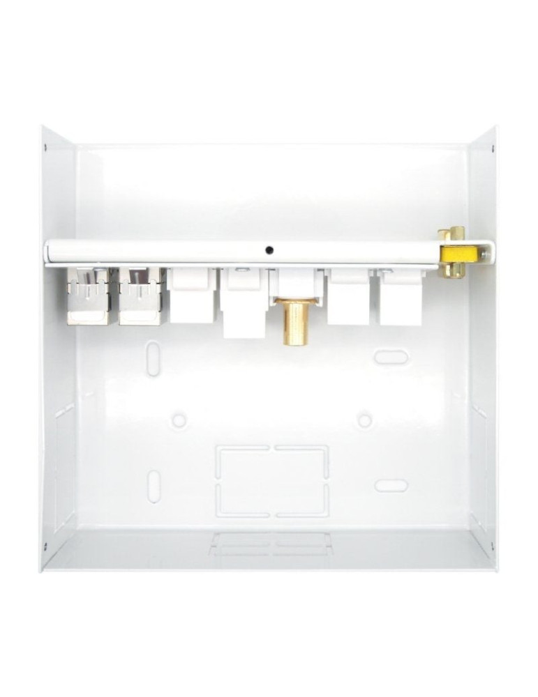 Caja de Conexiones Aisens A127-0720/ VGA - 2x HDMI - Jack 3.5 - USB Tipo-C - USB - 2x RJ45