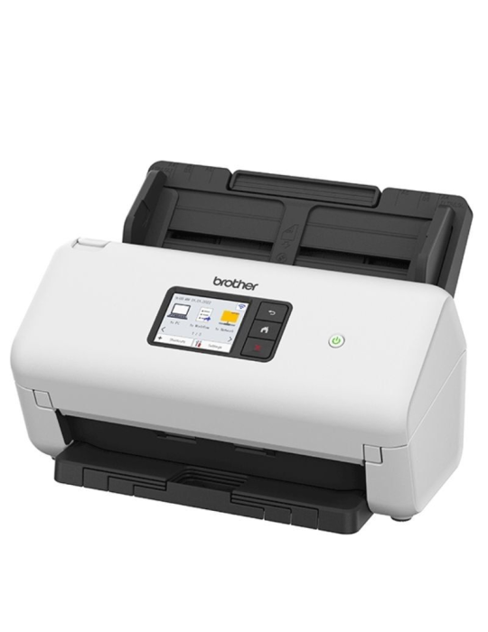 Escáner Documental Brother ADS-4550W con Alimentador de Documentos ADF/ Doble cara