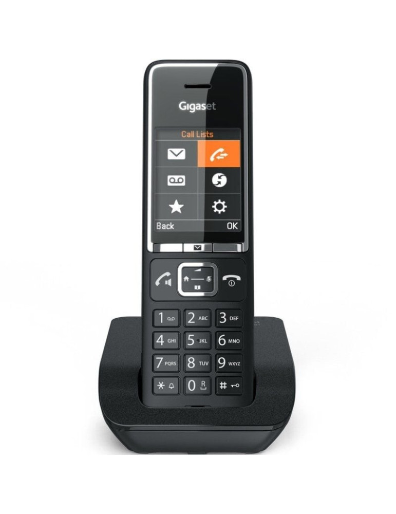 Teléfono Inalámbrico Gigaset Comfort 550/ Negro